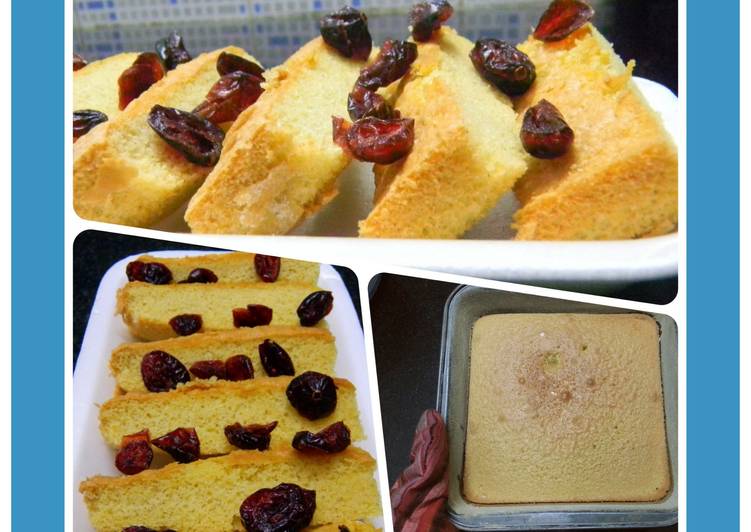 Steps to Prepare Ultimate Wheat Flour Sponge Cake!