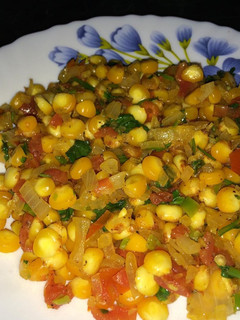 A picture of Sweet Corn Chaat.