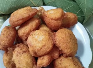 Foto resep Perkedel talas mbothe (Colocasia esculenta)