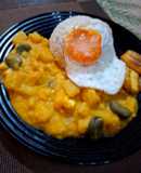 Ajiaco de papas y habas
