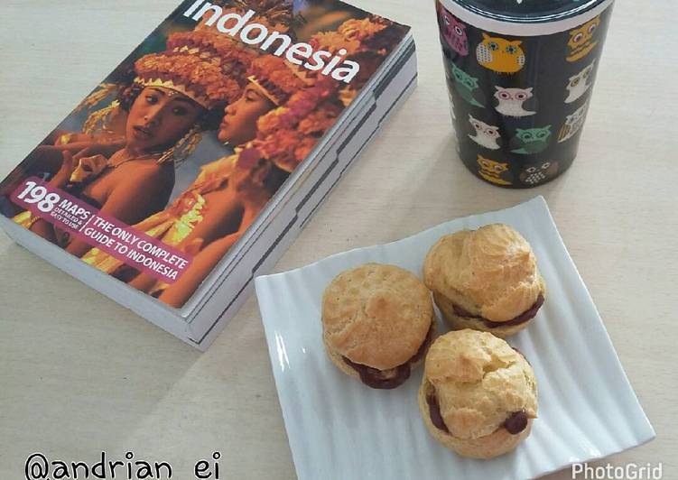 Soes Vla Coklat