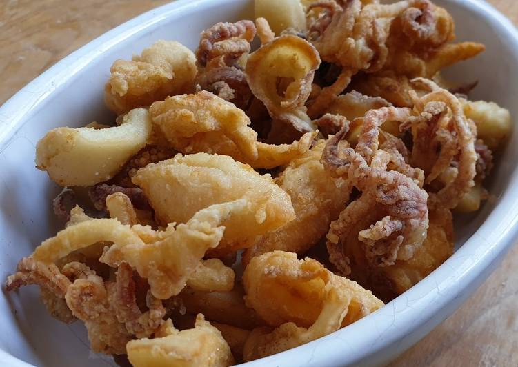 Frittura di seppie e calamari