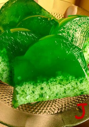 Foto resep Puding Lumut Pandan