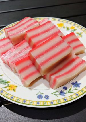 Foto resep Lapis Pepe Merah-Putih