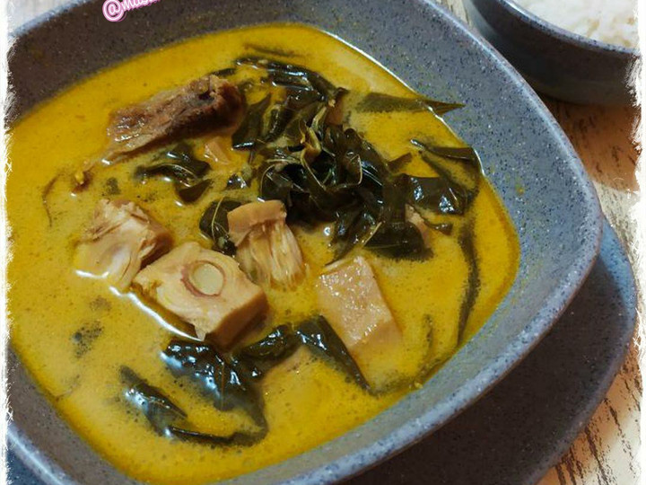 Cara Buat Gulai Daun Singkong &amp;amp; Nangka Muda Anti Gagal