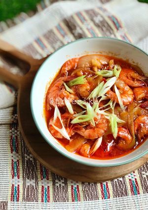 Foto resep Udang goreng asam manis