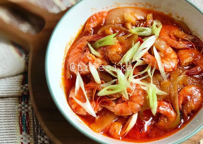 Mudah Banget Masakan Resep Udang goreng asam manis