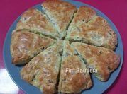 Una foto de scones de yogurt