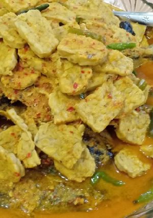 Foto resep Gulai ikan gembung + tempe