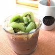 Overnight oats de chocolate y fruta (sin azúcar y FIT)