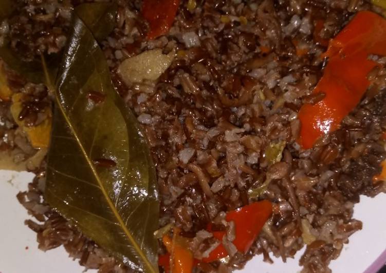 Resep #5resepterbaruku#Nasi Liwet Merah (Diet) yang Lezat Sekali