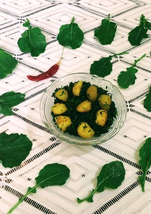 A picture of Potato Mustard Fry.