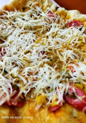 Foto resep Pizza Teflon Ala bunda Bryna 💕