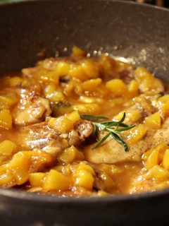 Barackos csirkemell recept fotója