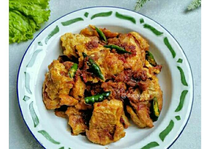 Standar Resep buat Sambal Telur Dadar yang menggugah selera