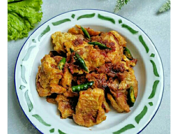 Standar Resep buat Sambal Telur Dadar yang menggugah selera