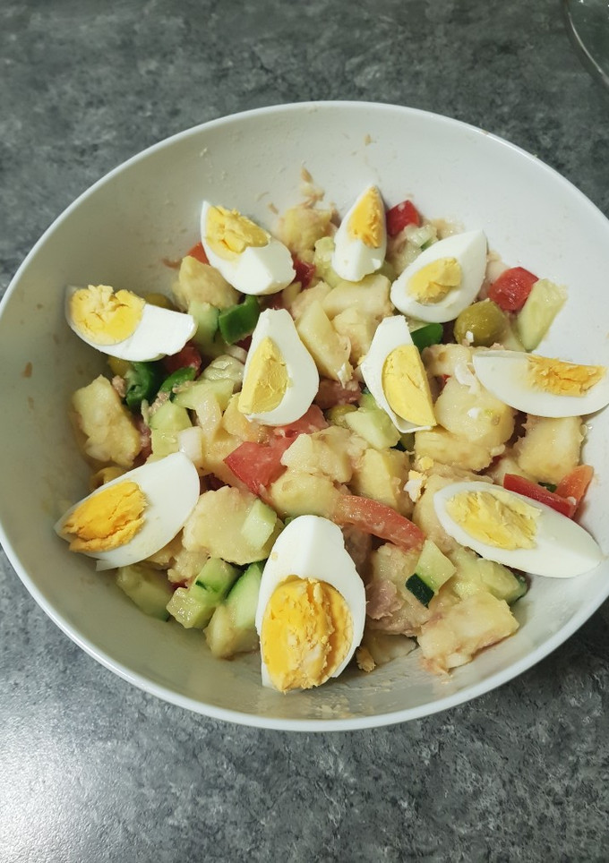 Una foto de Ensalada campera