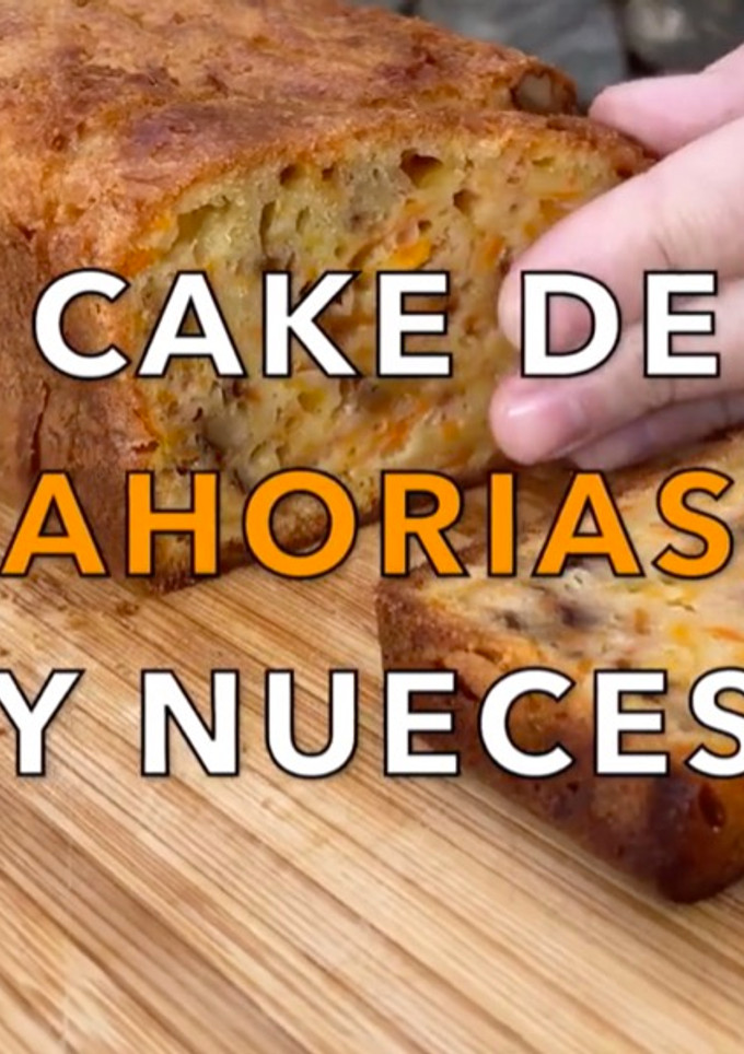 Una foto de Bizcocho de Zanahoria 🥕 y Nueces 👌🏻