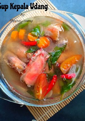 Foto resep Sop kepala Udang