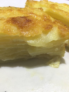 Una foto de Milhojas de papas