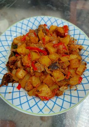 Foto resep Sambal goreng ati ampela kentang