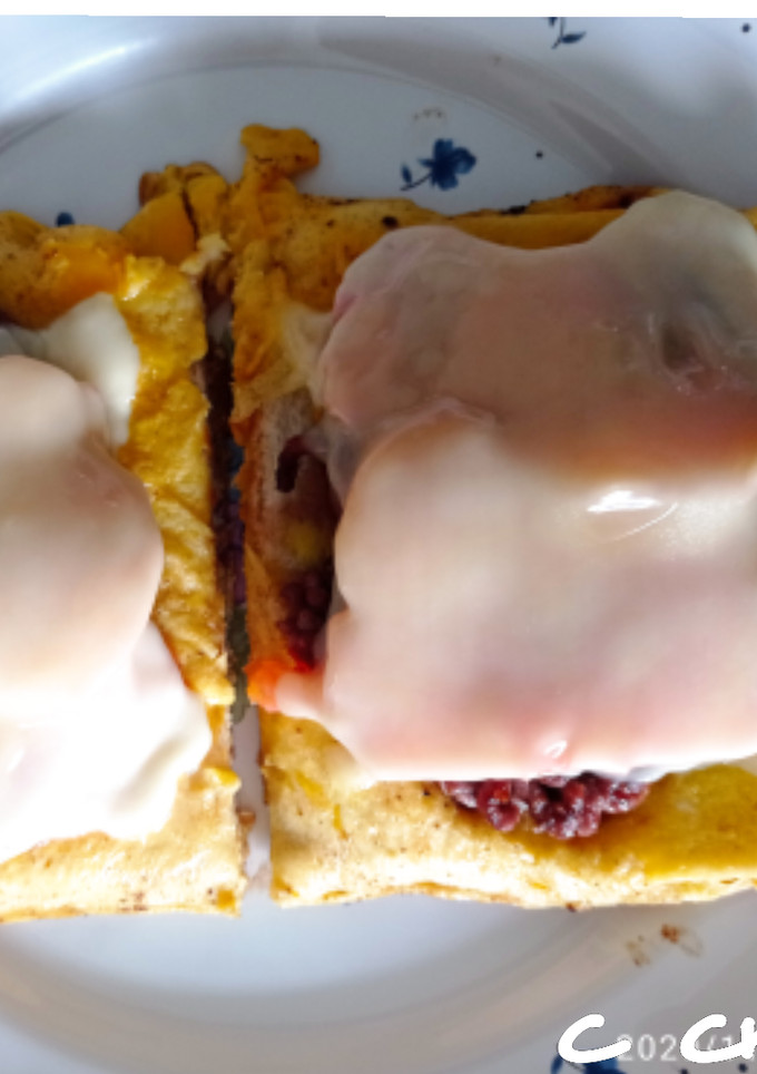 Una foto de Hamburguesa sobre pan de molde