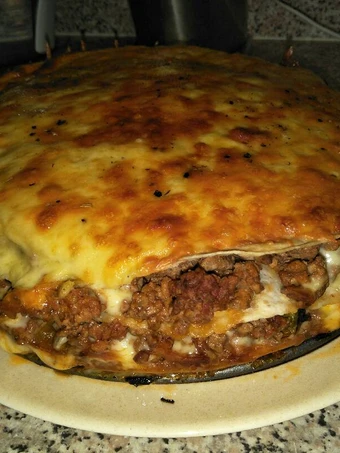 Easy Steps to Prepare Recipes Beef mince stack the Delicious Delicious.