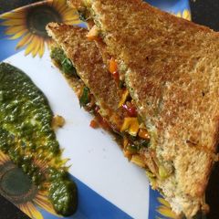 A picture of Spicy grilled sandwich.