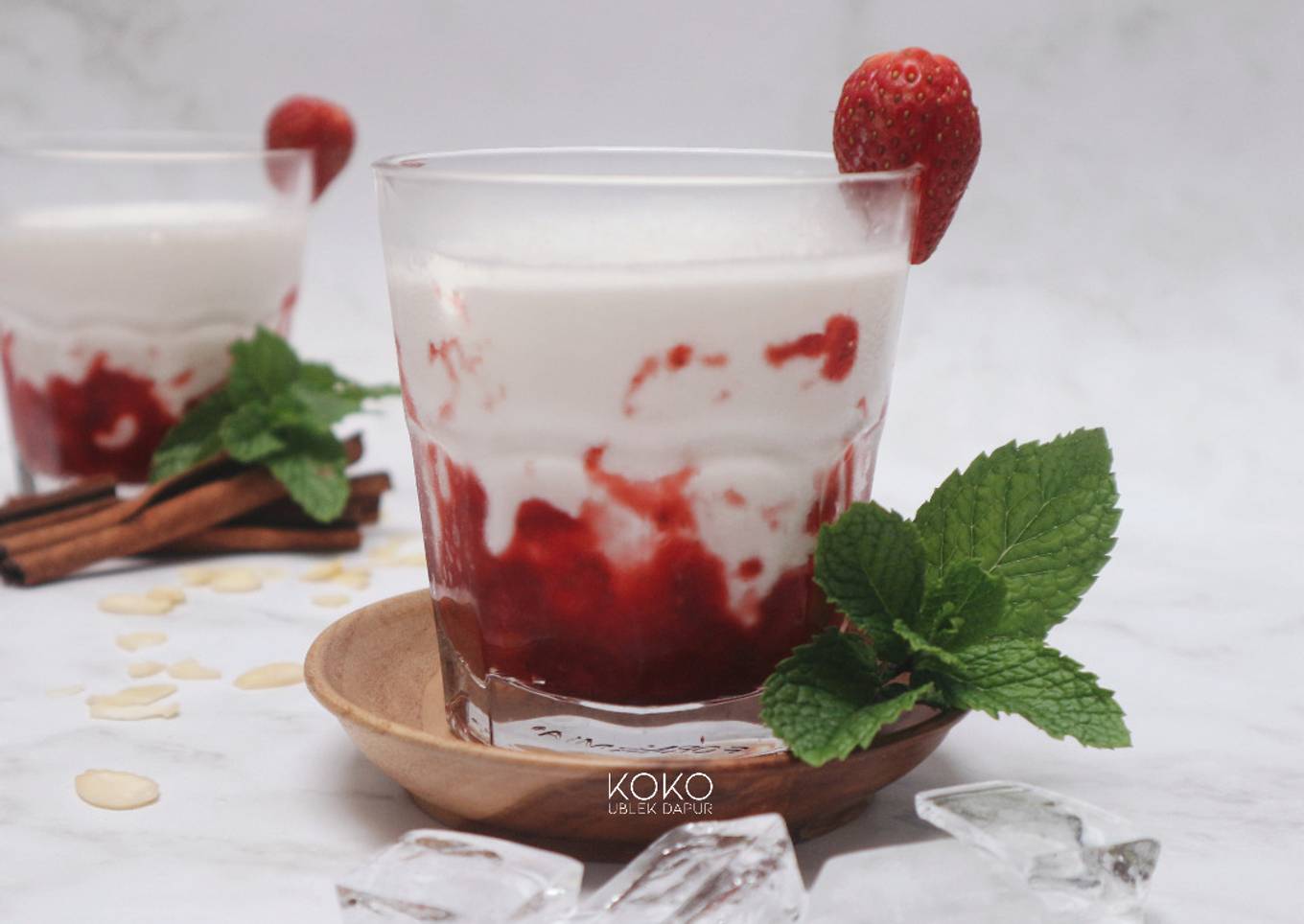 Korean Strawberry Milk
