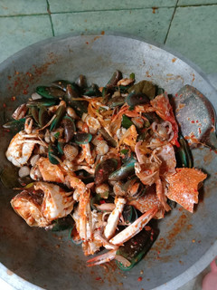 Foto resep Seafood gabrugan saos padang ala ala🥰