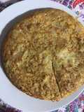 Cauliflower and Onion Tortilla (Tastes Like Classic Spanish Potato Tortilla)