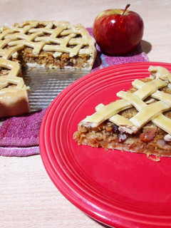 Una foto de Tarta de manzana 🍎 (sin manteca bien sanita)