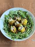 Salade de figues au chèvre et au romarin
