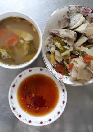 Hình của món Canh chua cá bớp.