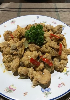 Foto resep Salted egg yolk Chicken 👌🏼