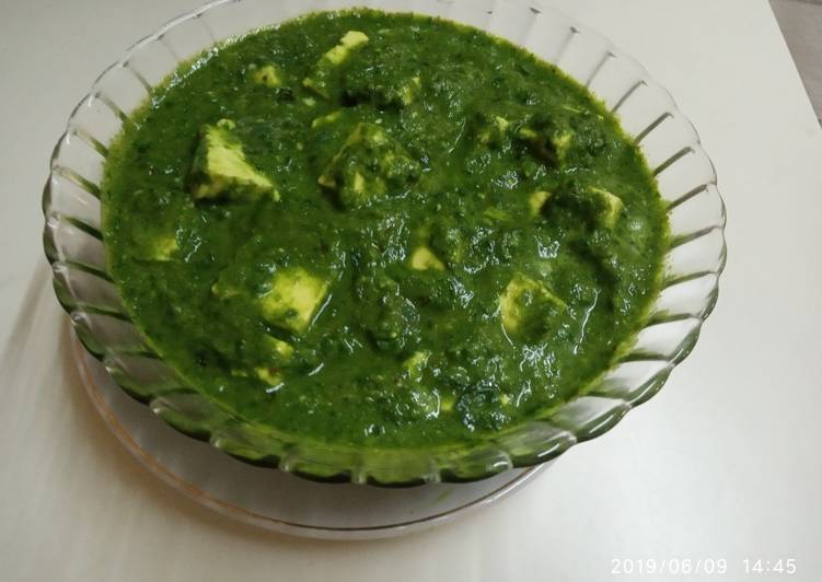 Turn Good Recipes into Great Recipes With Palak paneer (homemade paneer)