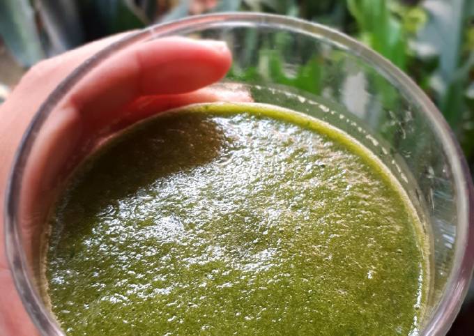 Cara Gampang Membuat Healthy Green moringa smoothie yang Sempurna