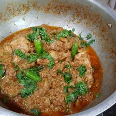 Bhounwa kadu chicken A picture of Bhounwa kadu chicken.