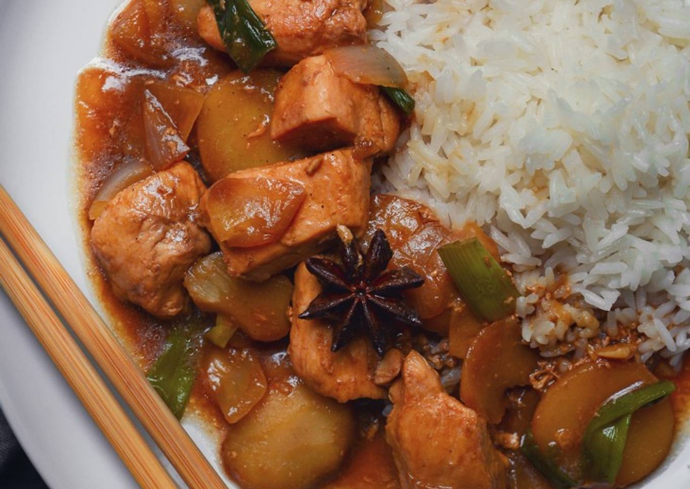 Braised Chicken With Water Chestnuts