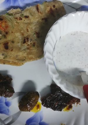 মুলোর পরাঠা(Mulor Paratha recipe in Bengali) রেসিপির প্রধান ছবি