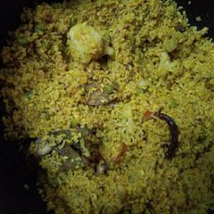 A picture of Bhoona khichdi.