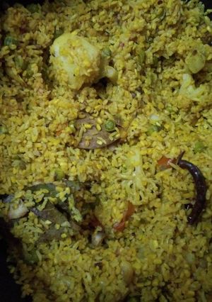 A picture of Bhoona khichdi.