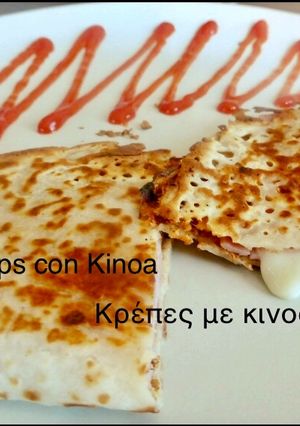 Φωτογραφία της συνταγής Κρέπες με αλεύρι ρυζιού και κινόας