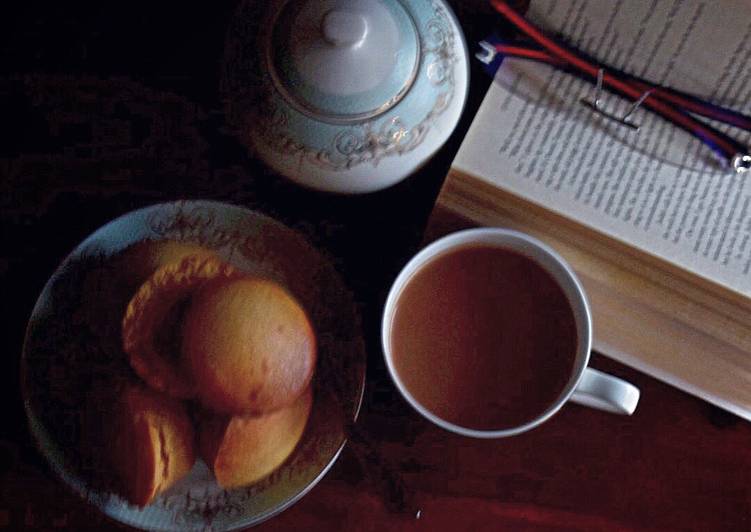 Orange cupcakes -tea time!