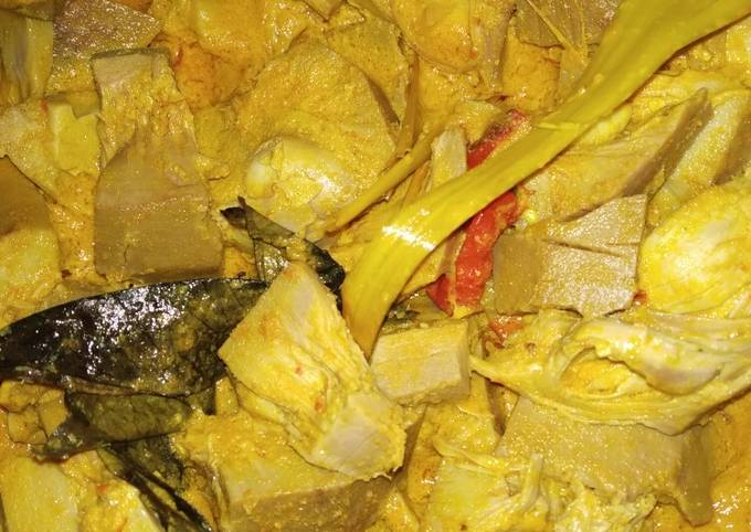  Resep enak buat Rendang gori/nangka yang sempurna