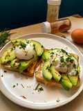 Avocado Toast with Poached Egg
