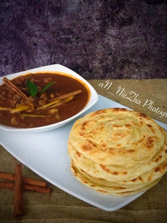 Foto resep Roti Canai & Kari Daging