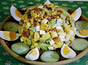 Una foto de Ensalada nordica