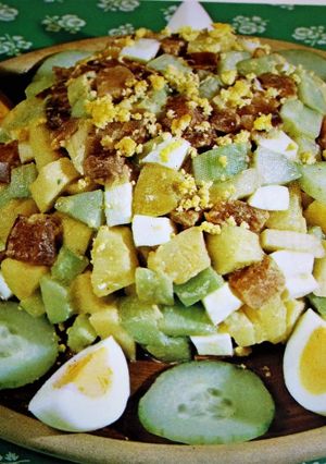 Una foto de Ensalada nordica