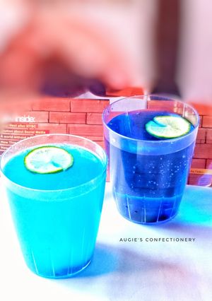 A picture of Blue moon drink.